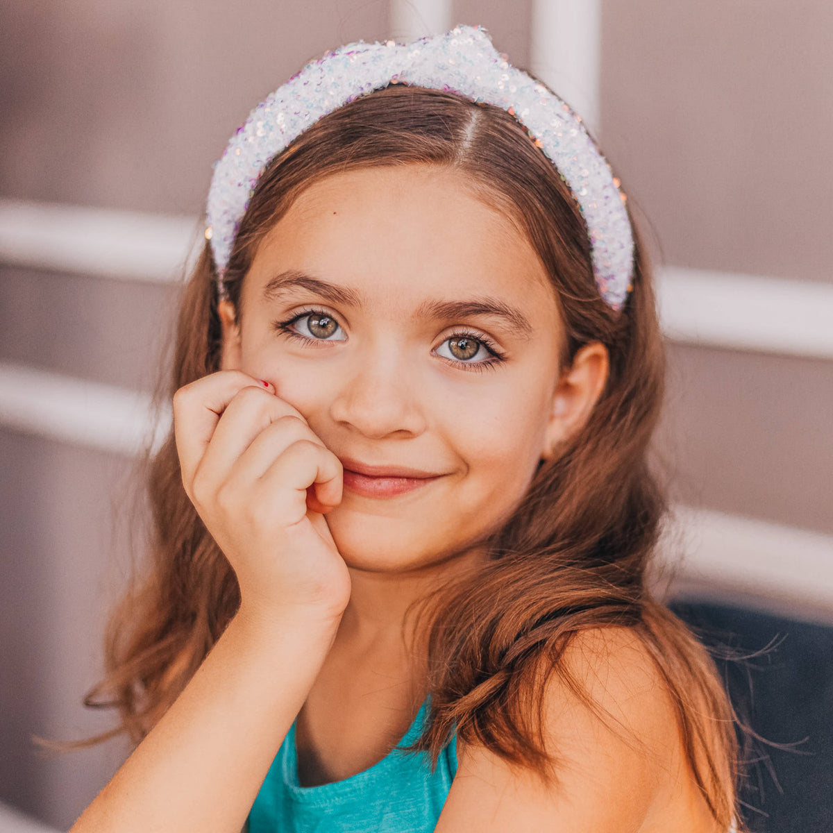 Sequin Knot Headband