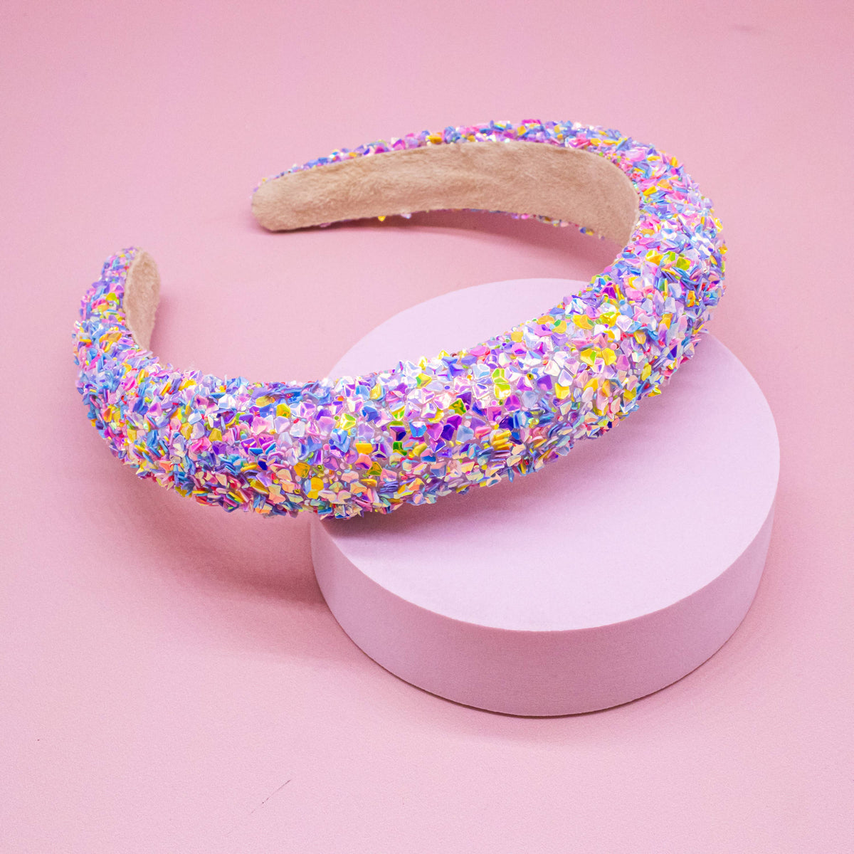 Padded Chunky Sequin Headband