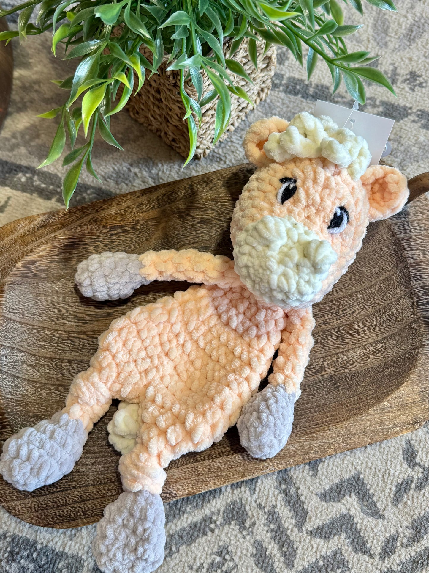Crocheted Knot Lovey