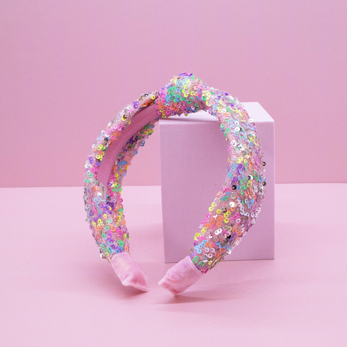 Sequin Knot Headband