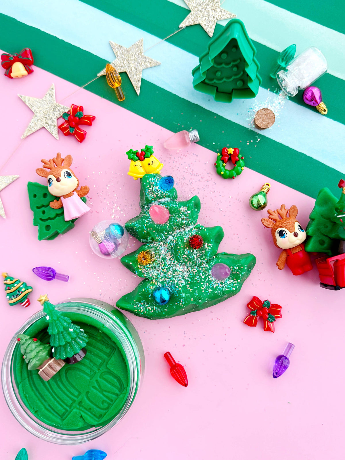 Trim a Tree KidDough Play Kit by Earth Grown KidDoughs