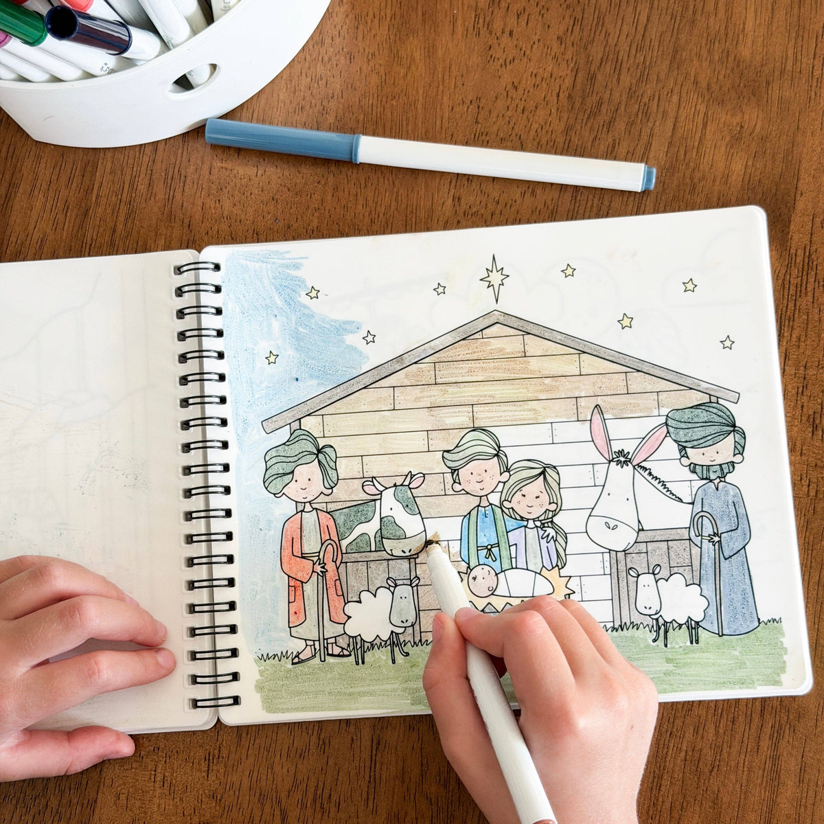 Bible Stories Silicone Coloring Book