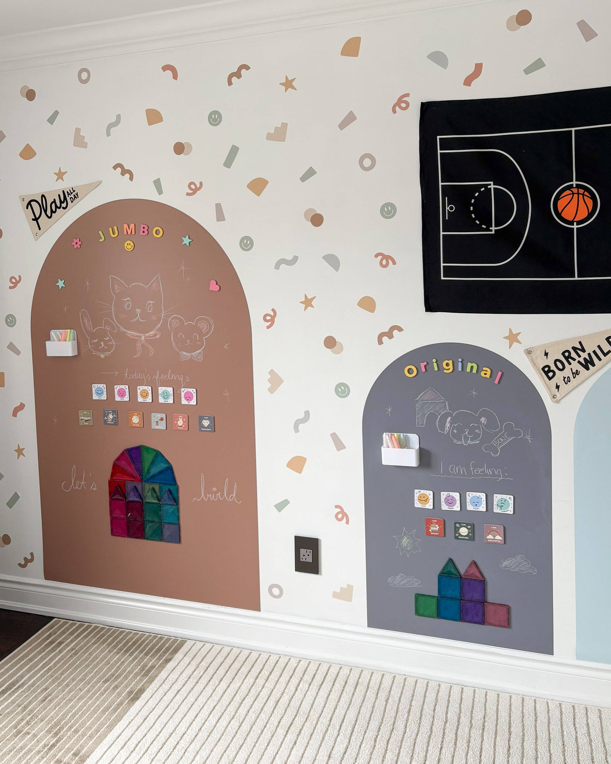 JUMBO Magic Playwall - Arch Magnetic Wall