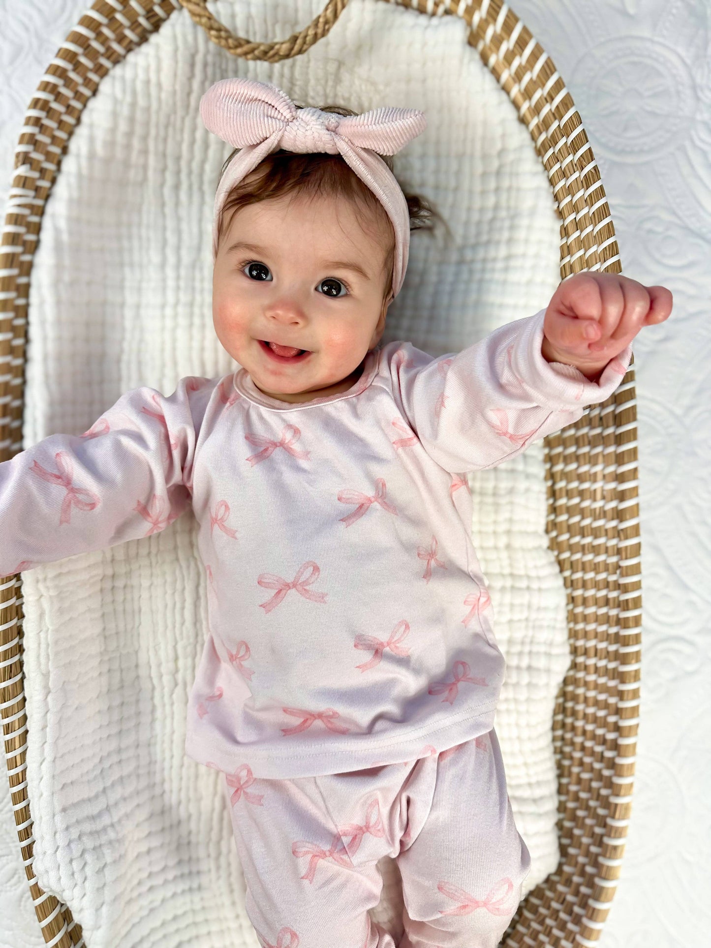 Blushing Bows Lounge Set