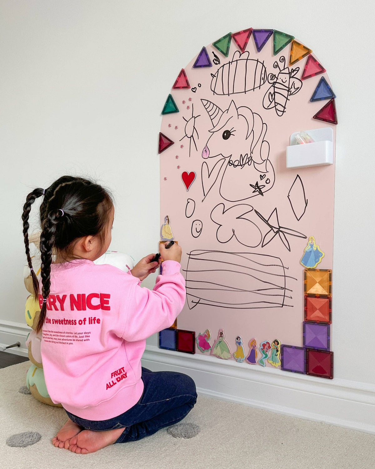 ORIGINAL Arch Magnetic Magic Playwall for Kids
