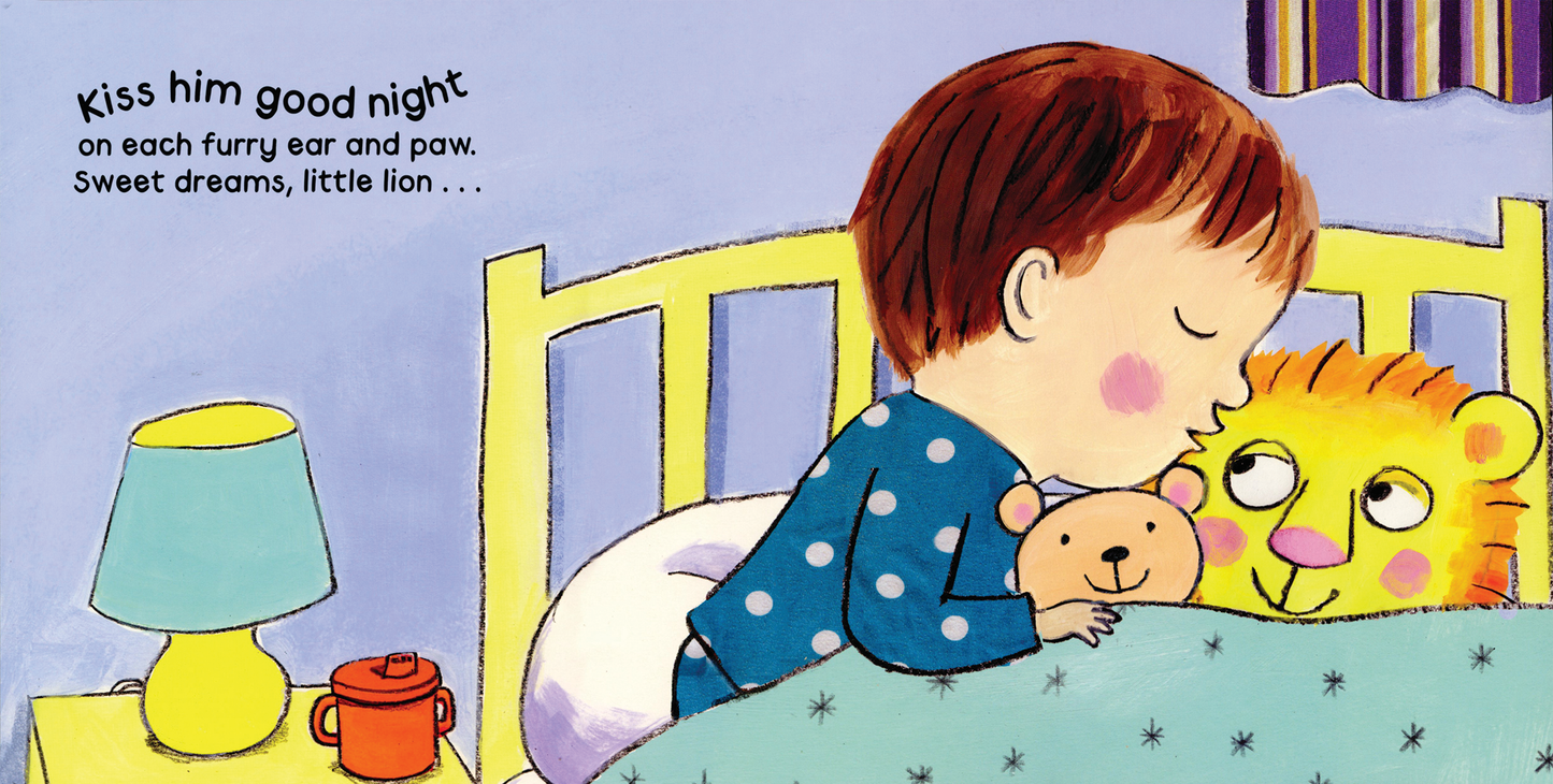 How to Tuck in Your Sleepy Lion