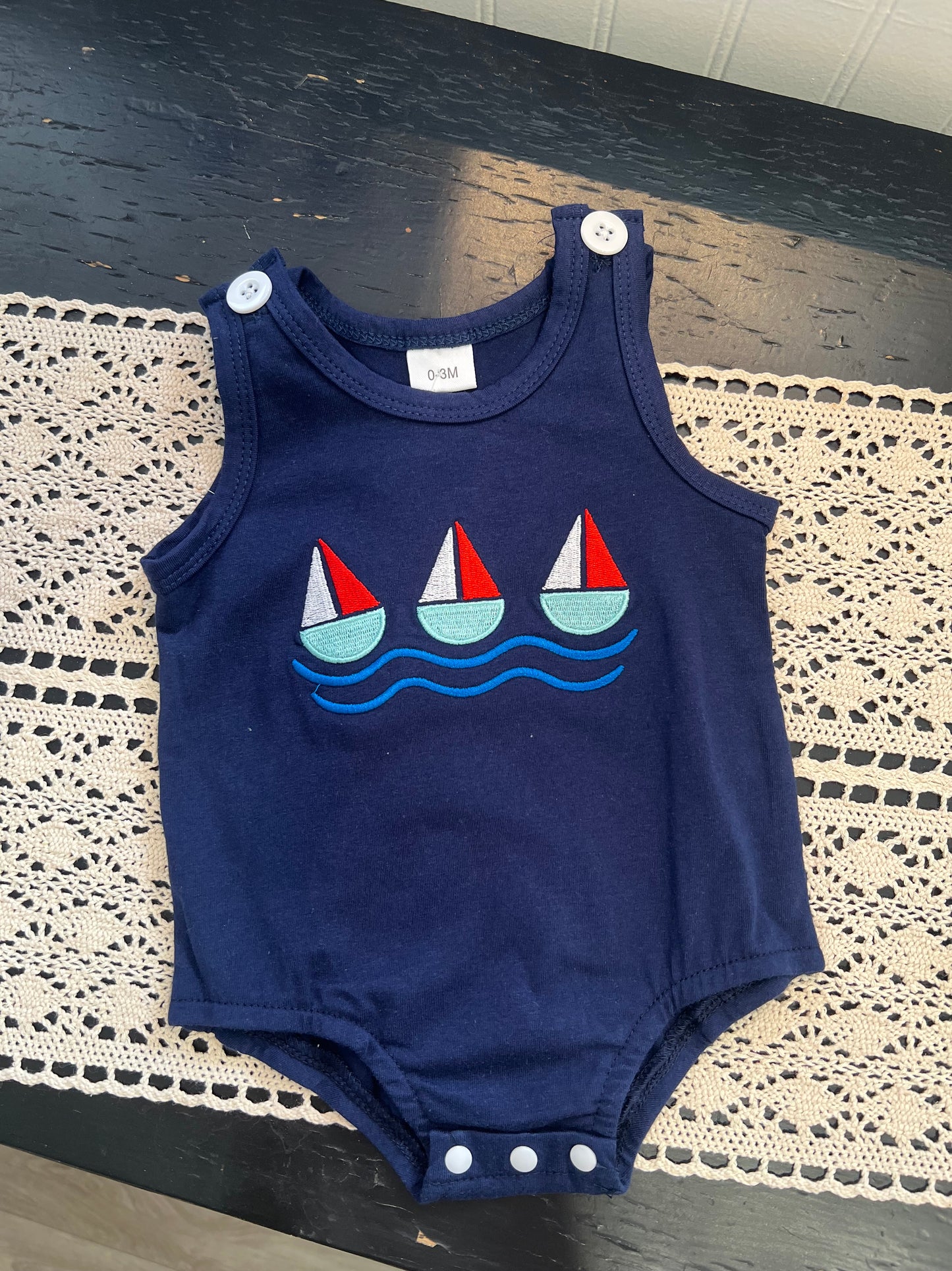 Little Sailor Romper