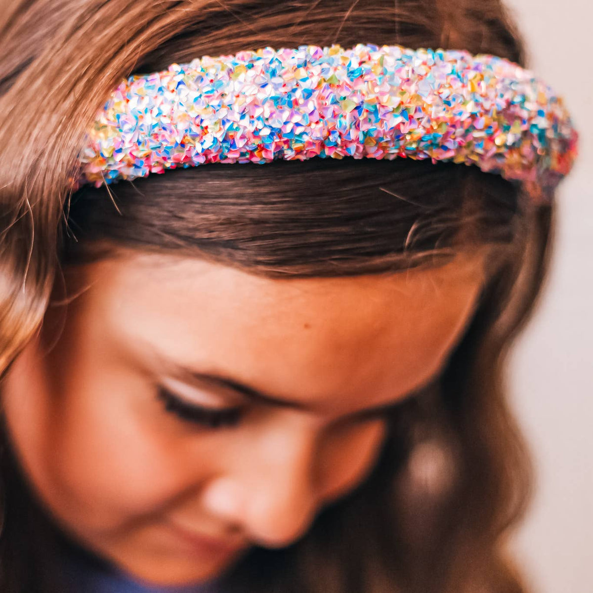 Padded Chunky Sequin Headband