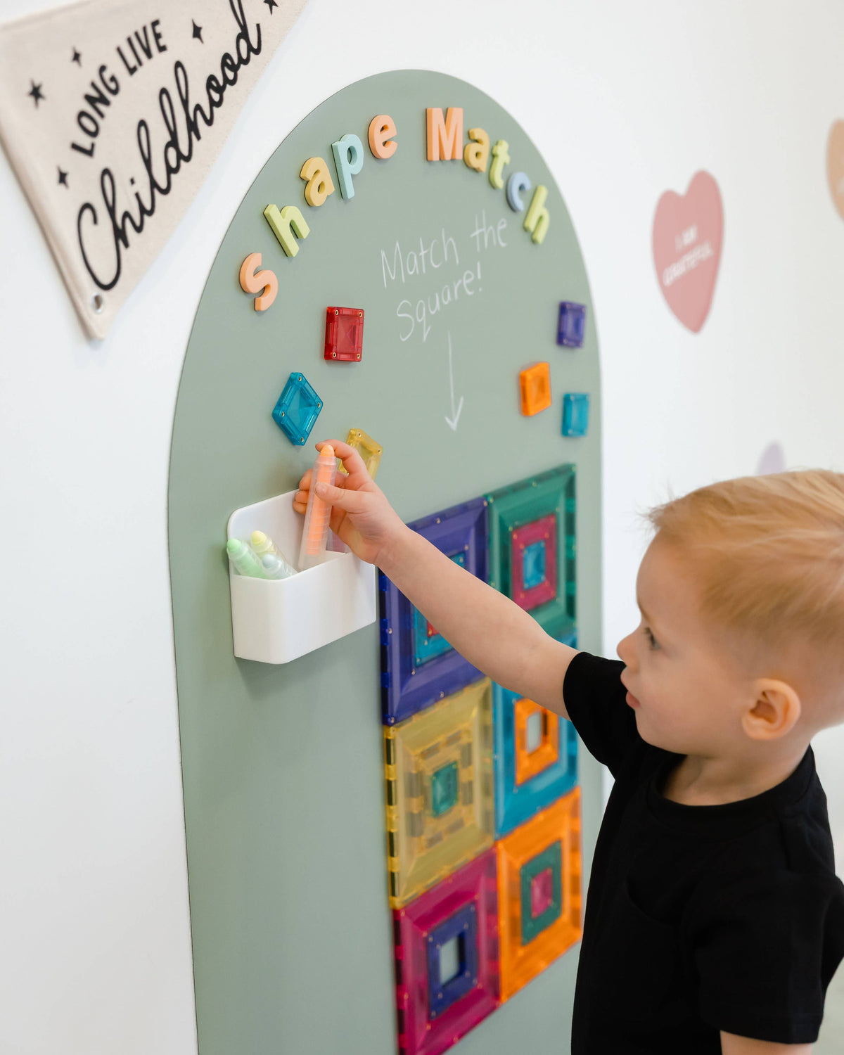 ORIGINAL Arch Magnetic Magic Playwall for Kids