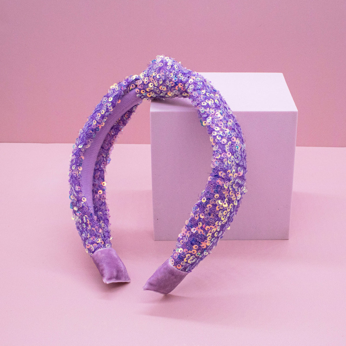Sequin Knot Headband