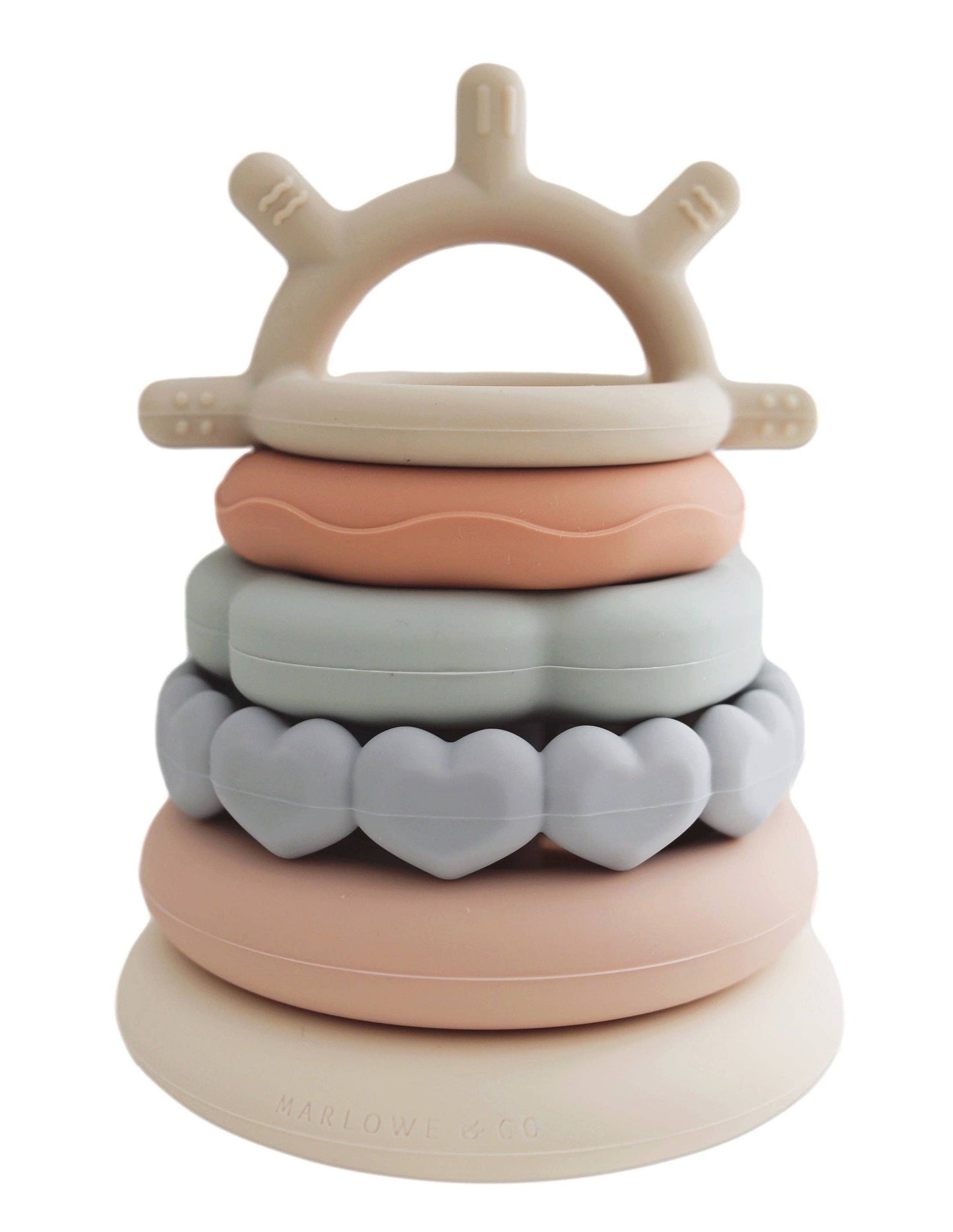 Classic Silicone Stacking Teething Toy 