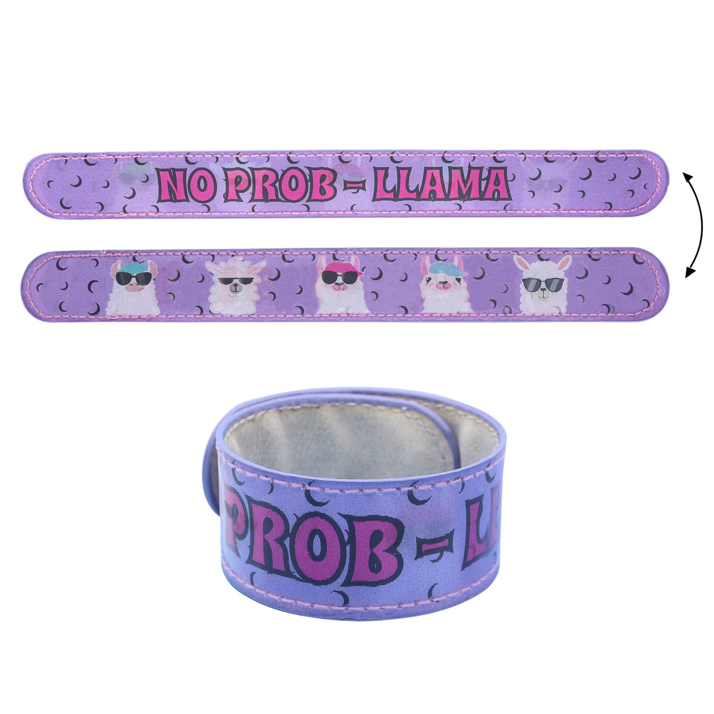 Holographic Slap Bracelet