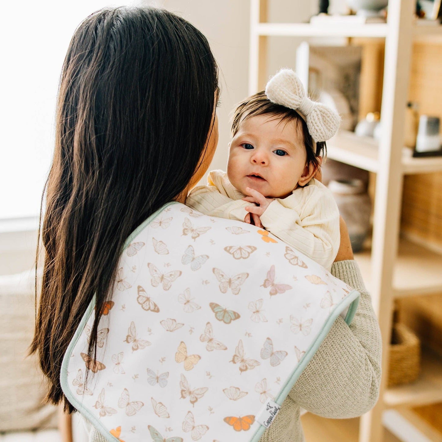 Flora Premium Burp Cloths - 3 Pack