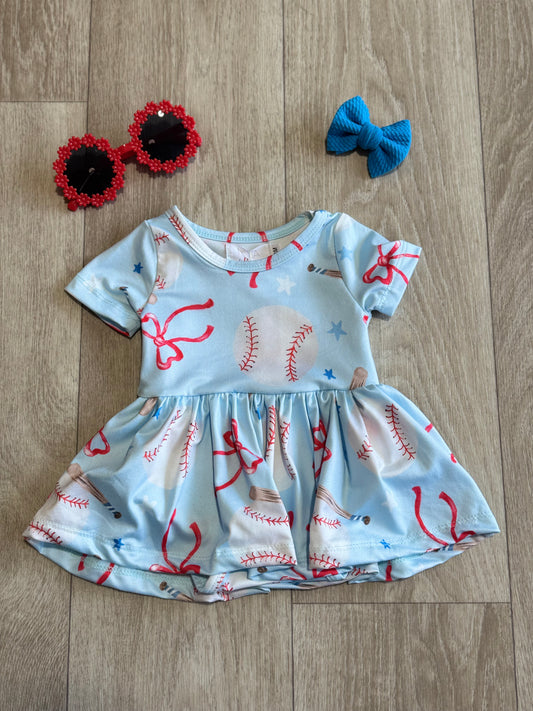 Grand Slam Glam Pocket Twirl Dress