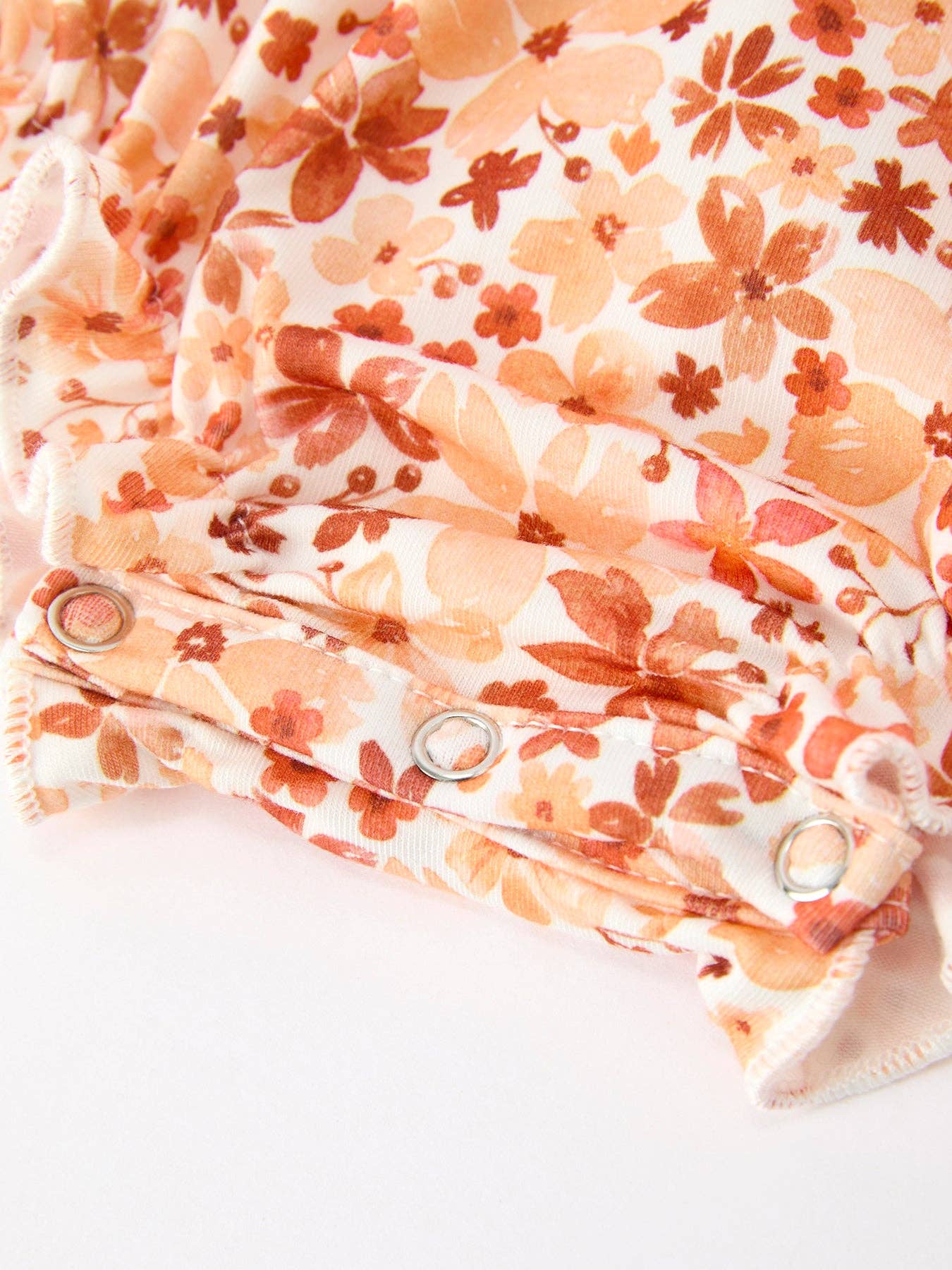 Autumn Bloom Smocked Romper