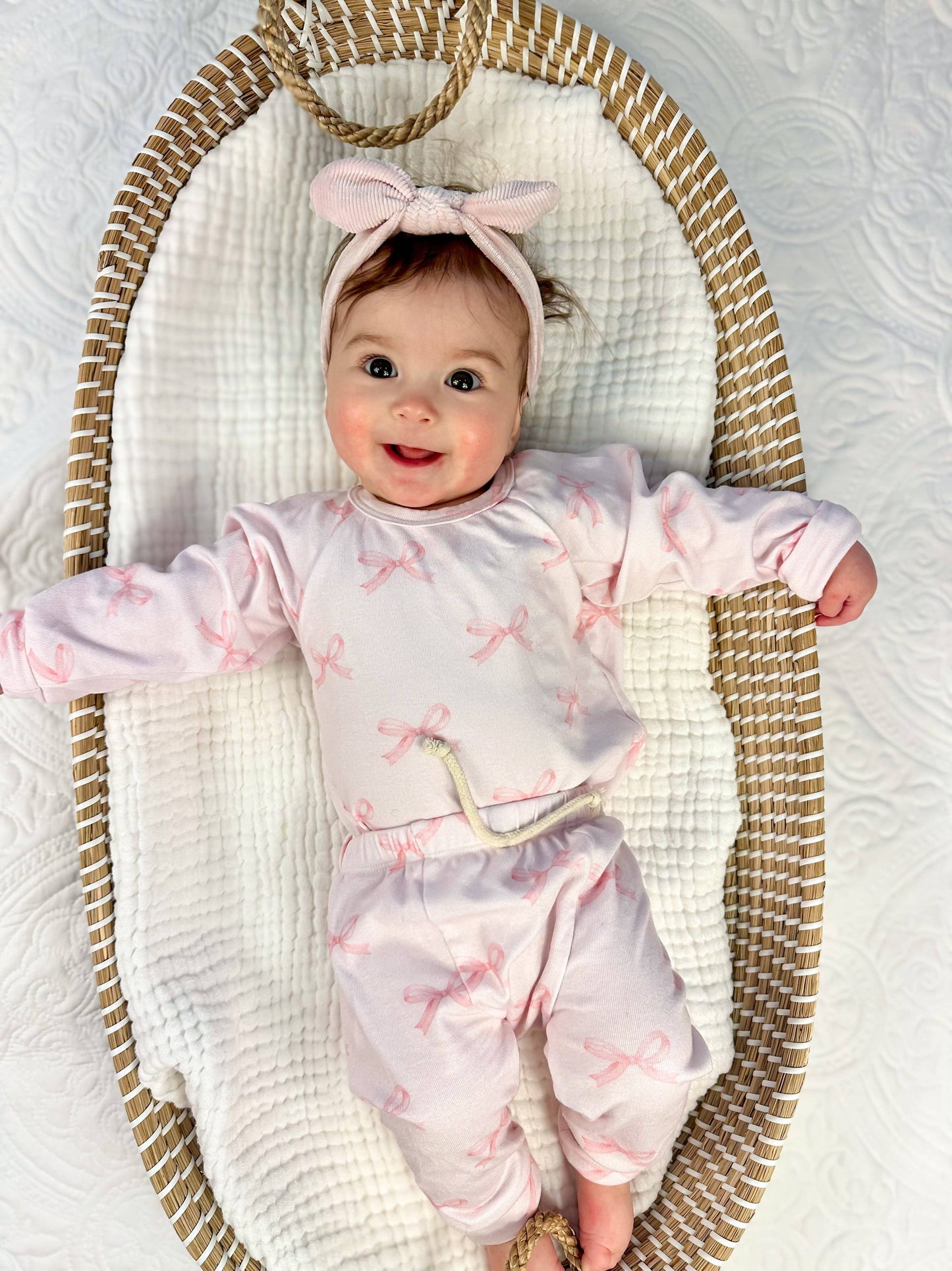 Blushing Bows Lounge Set