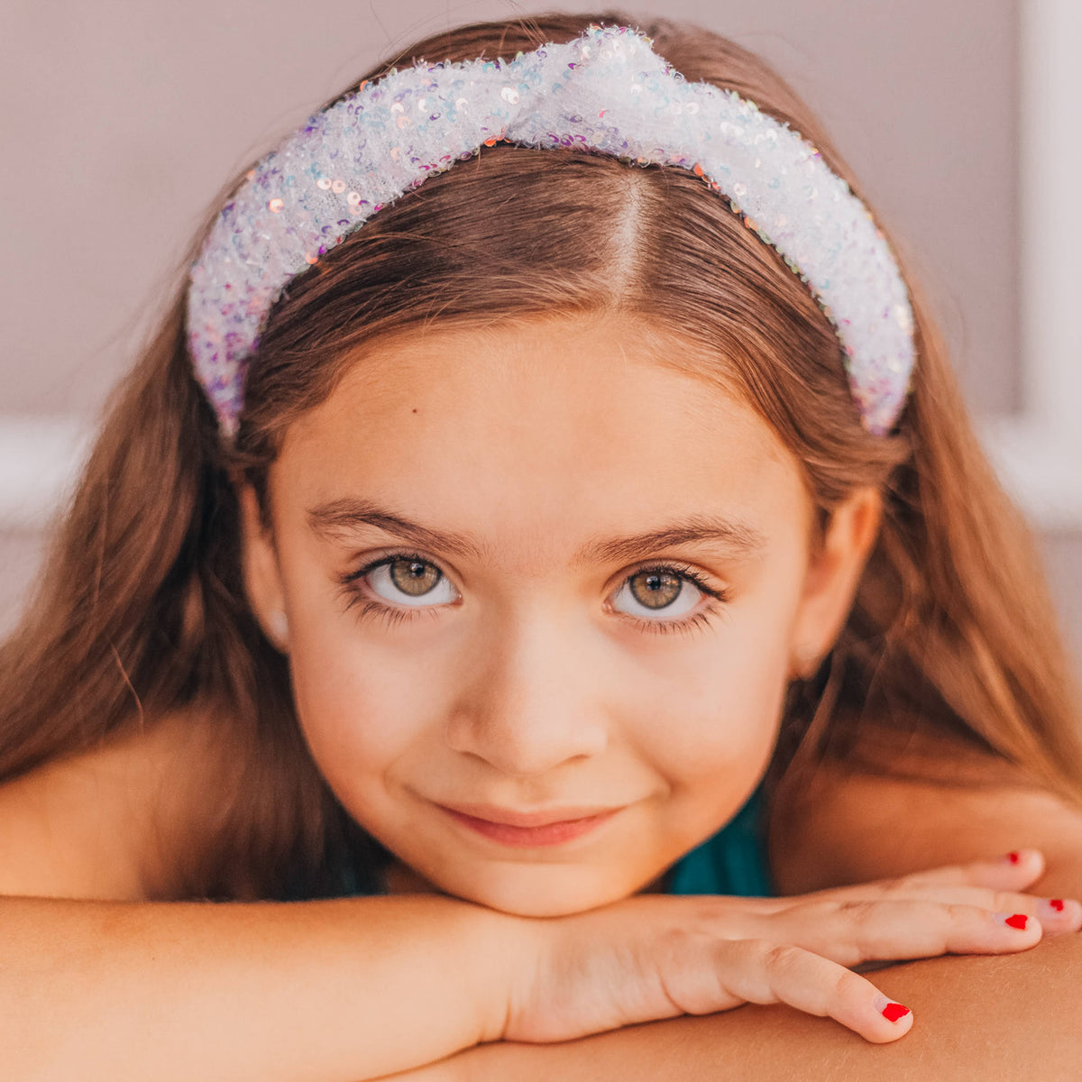 Sequin Knot Headband