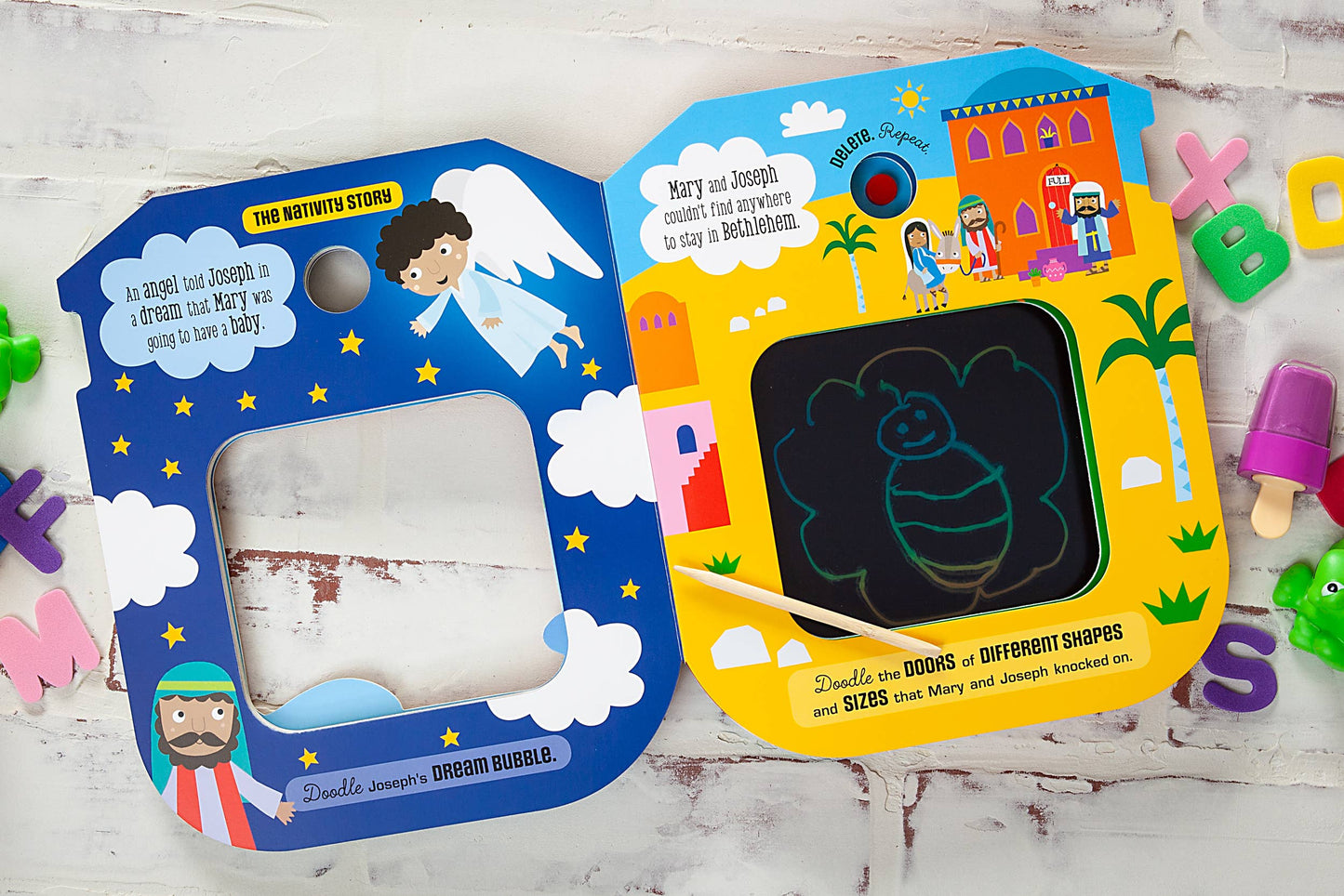 My First Bible Stories Doodle Delete Repeat