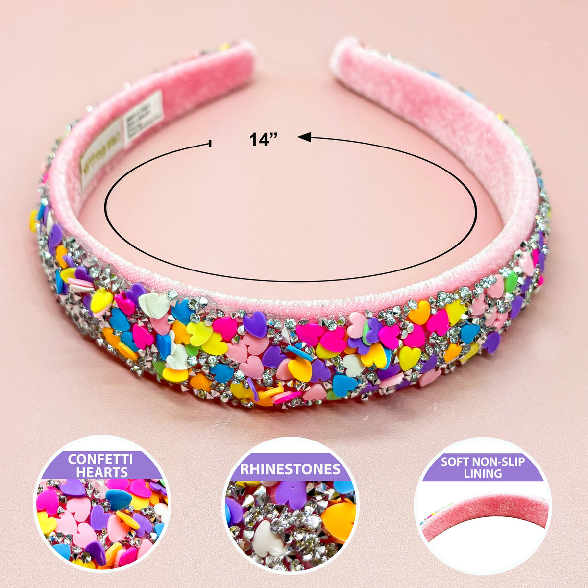 Candy Heart Headband