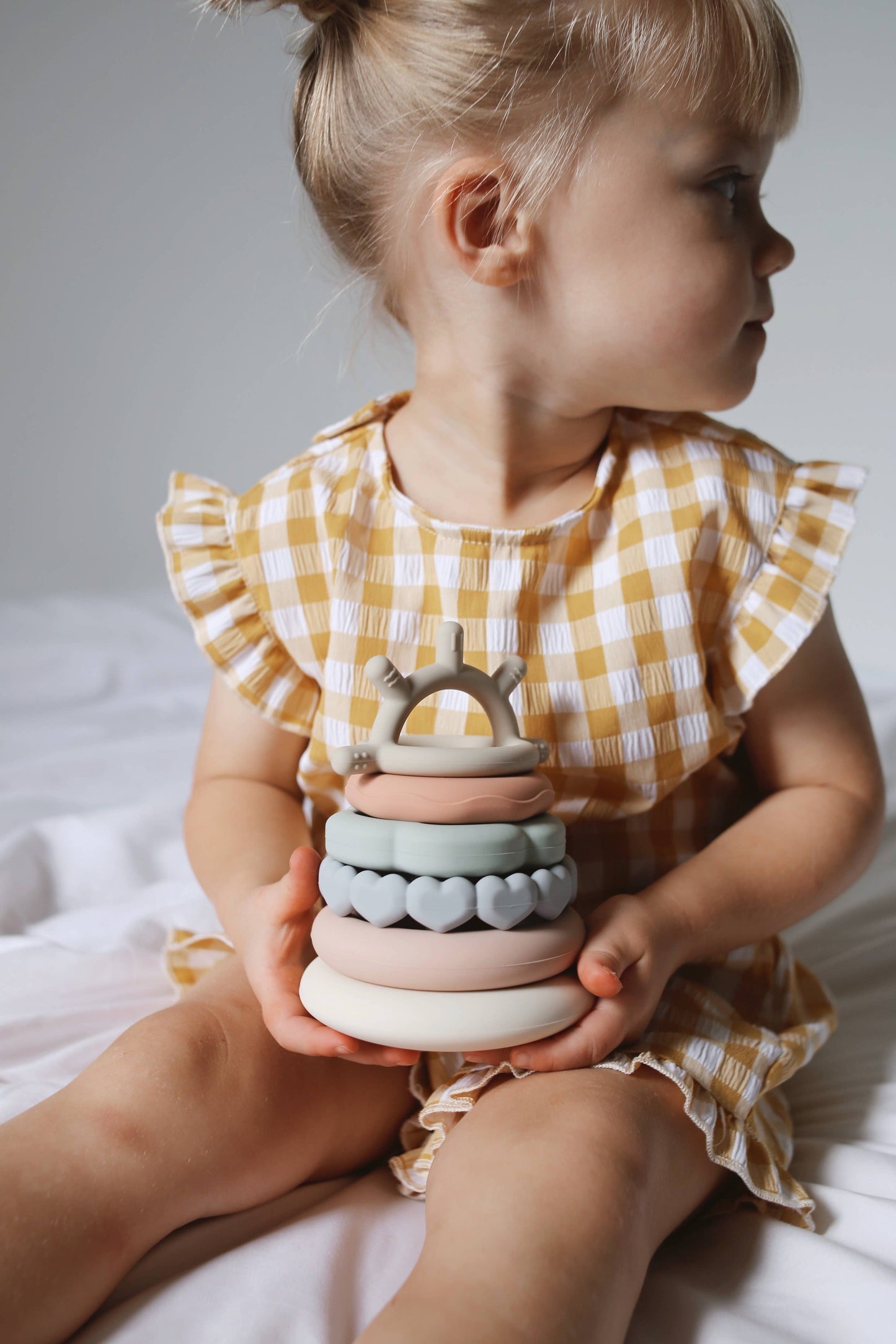 Classic Silicone Stacking Teething Toy 