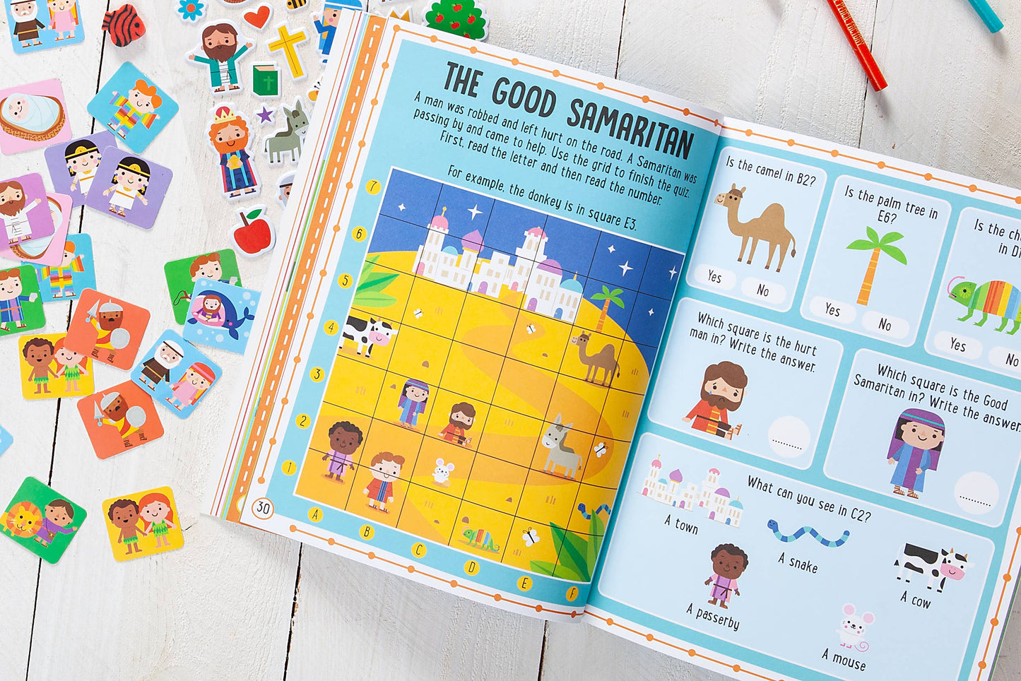 My Bible Stories Activity Book - Blue