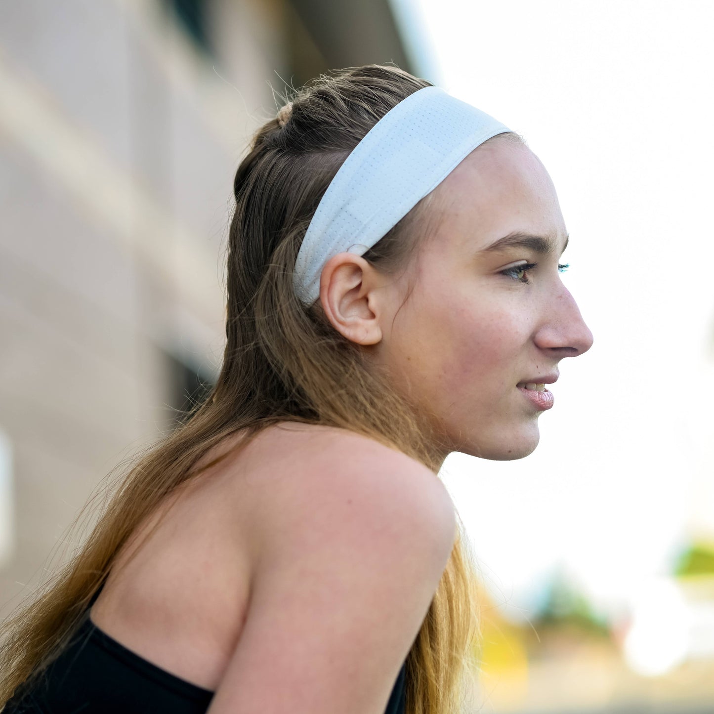 Adjustable No Slip Mesh Sport Headband