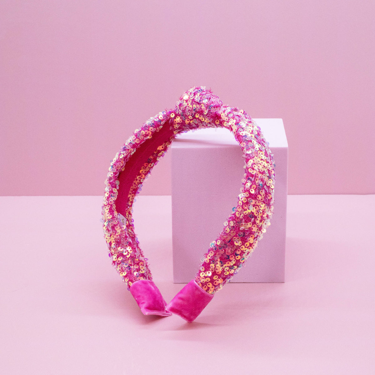 Sequin Knot Headband