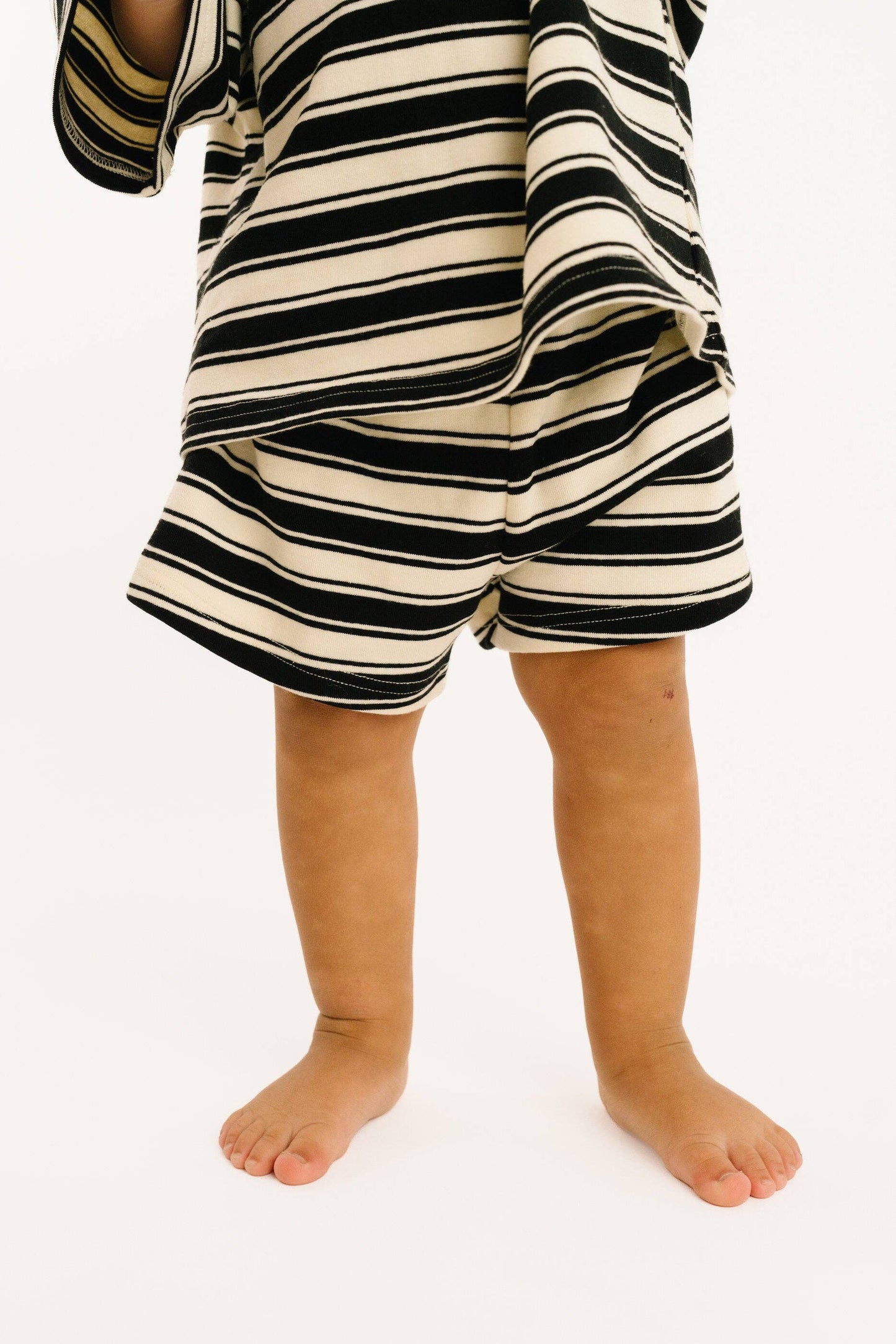 Midnight Stripe Slouchy Set