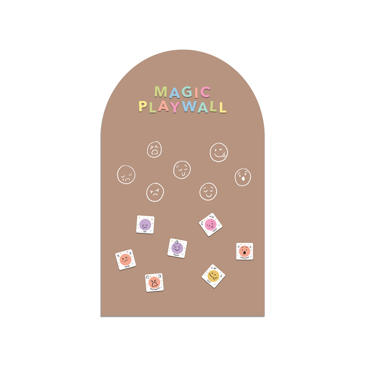 ORIGINAL Arch Magnetic Magic Playwall for Kids