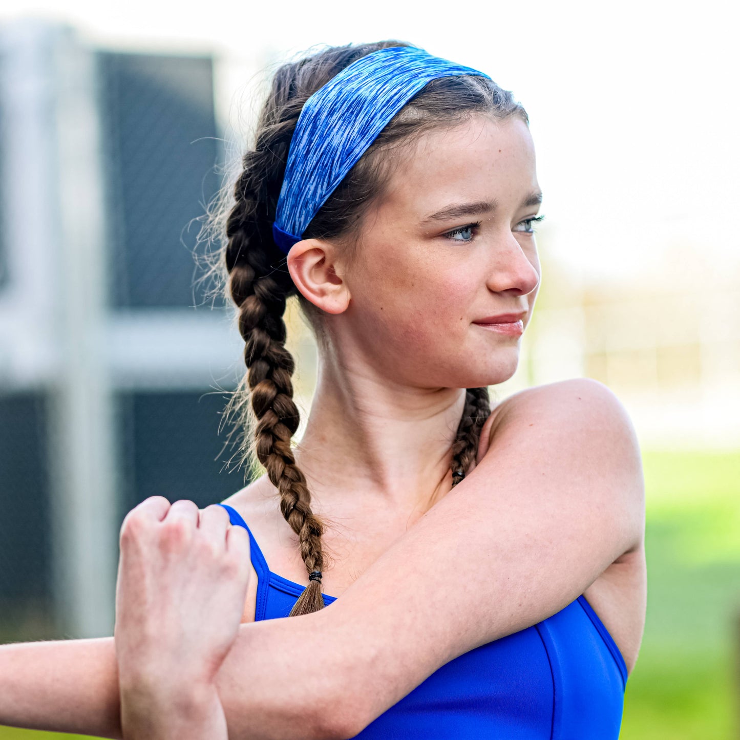 Adjustable No Slip Mesh Sport Headband