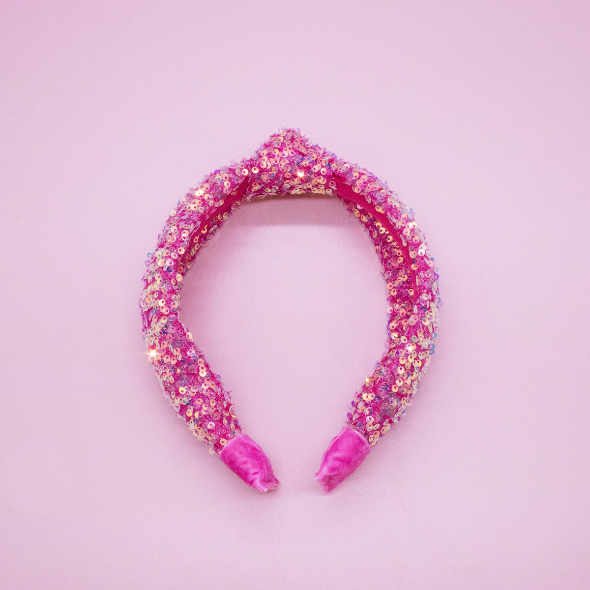 Sequin Knot Headband