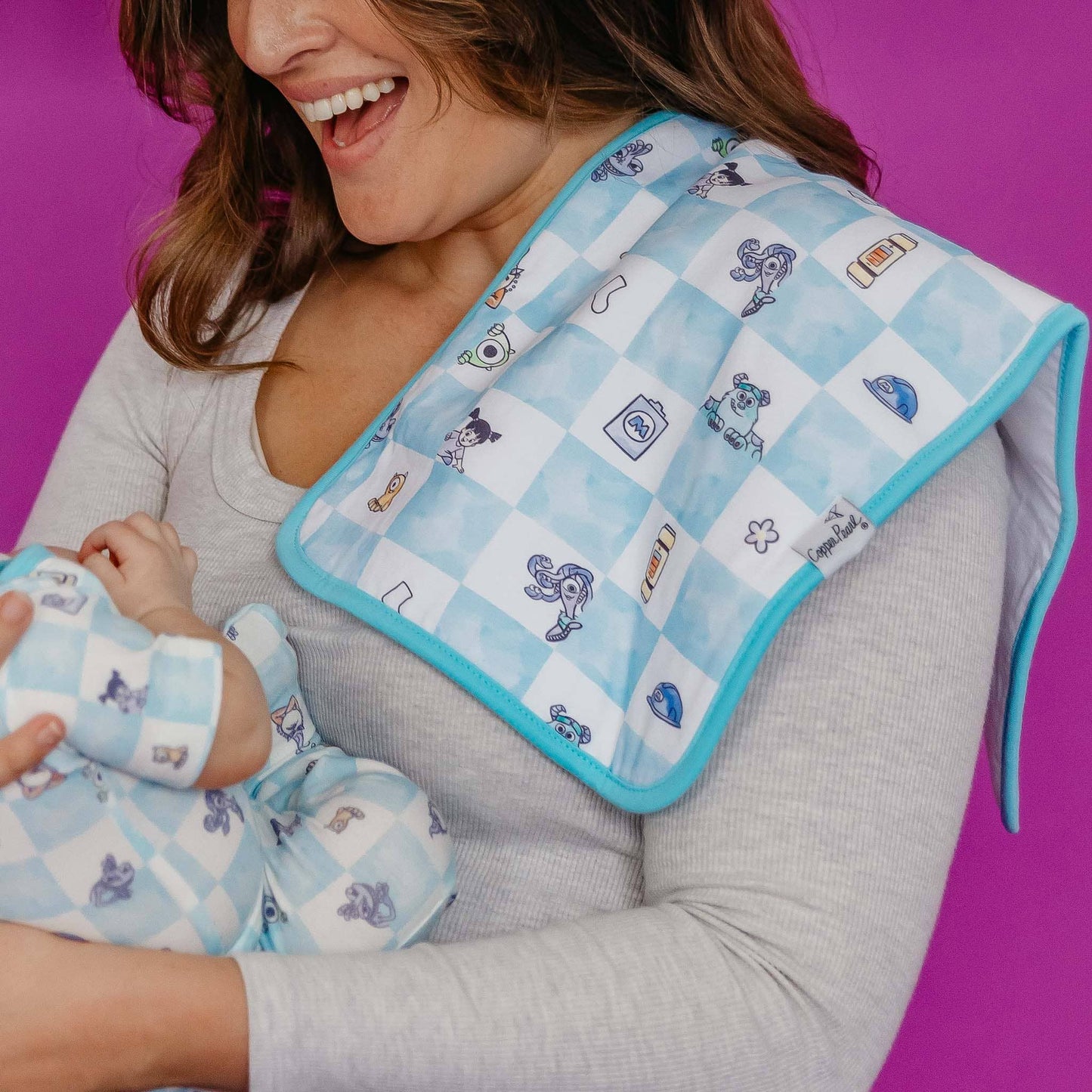 Monsters, Inc. Medley Premium Burp Cloths - 3 Pack