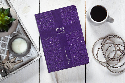 KJV Bible - Compact Amethyst