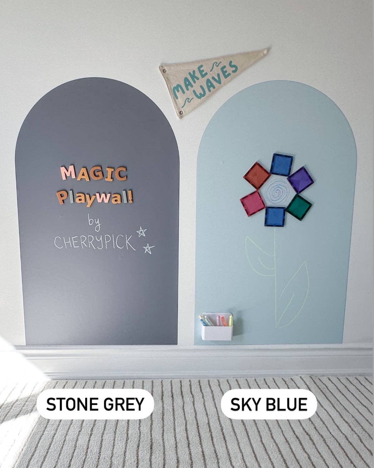 ORIGINAL Arch Magnetic Magic Playwall for Kids