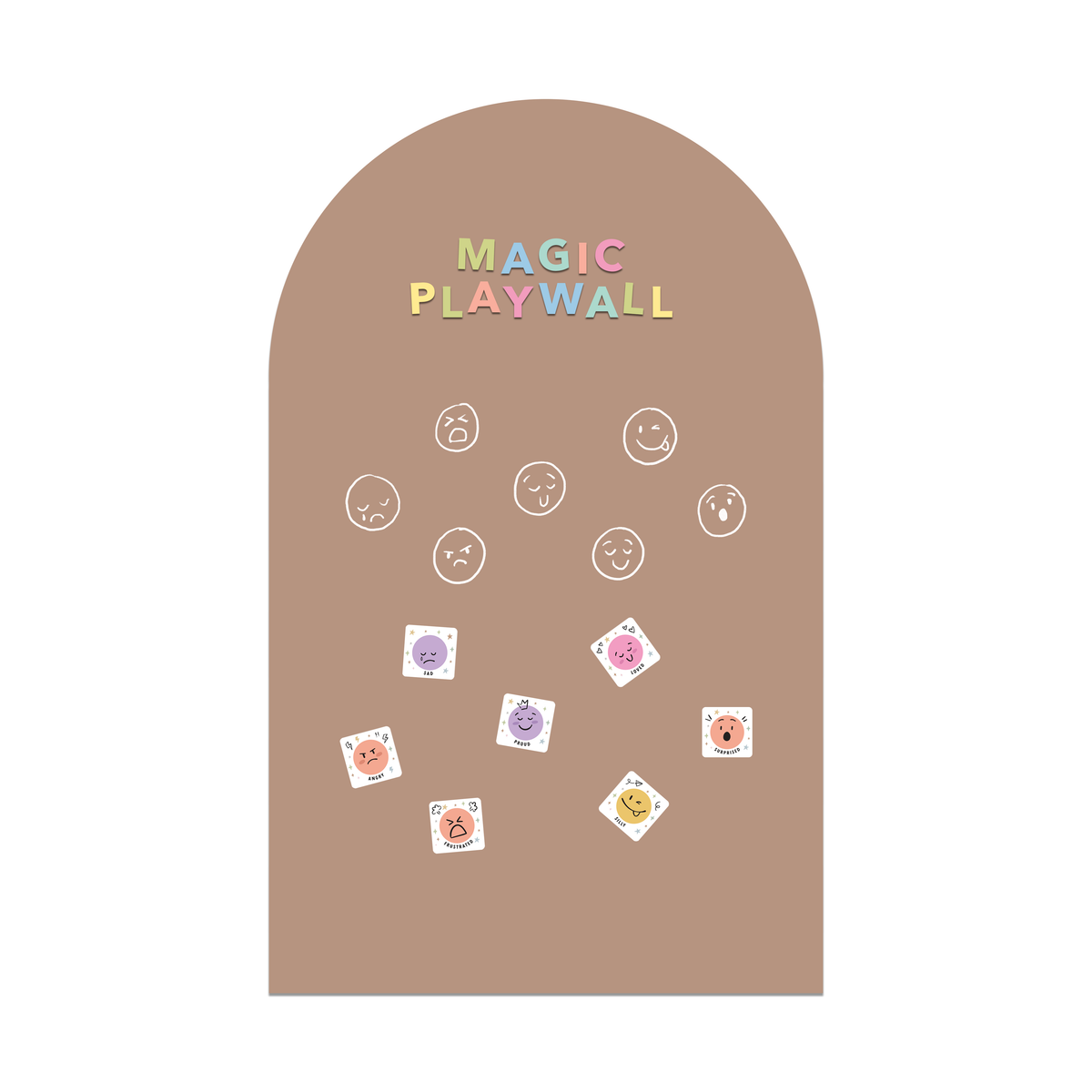 JUMBO Magic Playwall - Arch Magnetic Wall