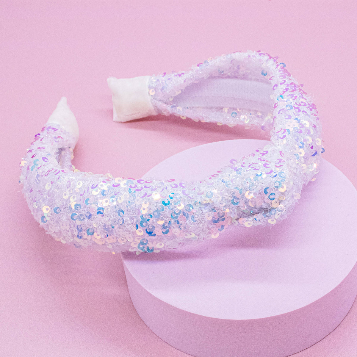Sequin Knot Headband