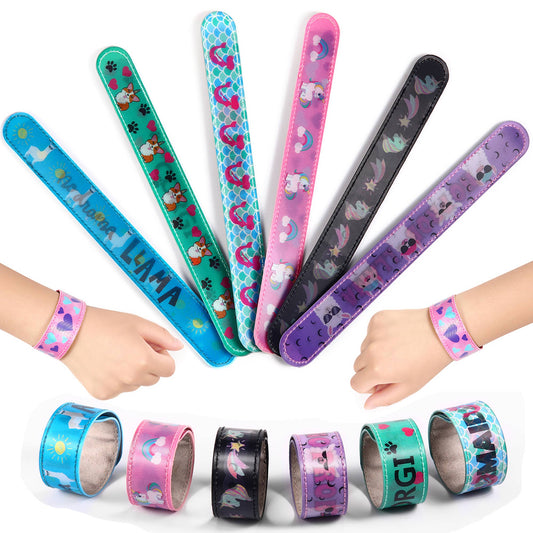 Holographic Slap Bracelet