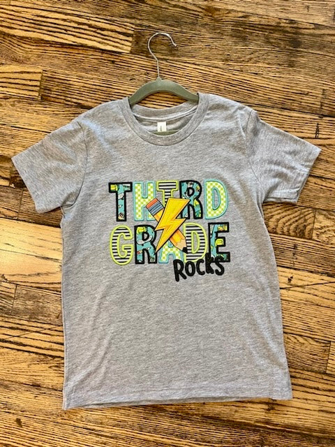 School Rocks Tee-Green