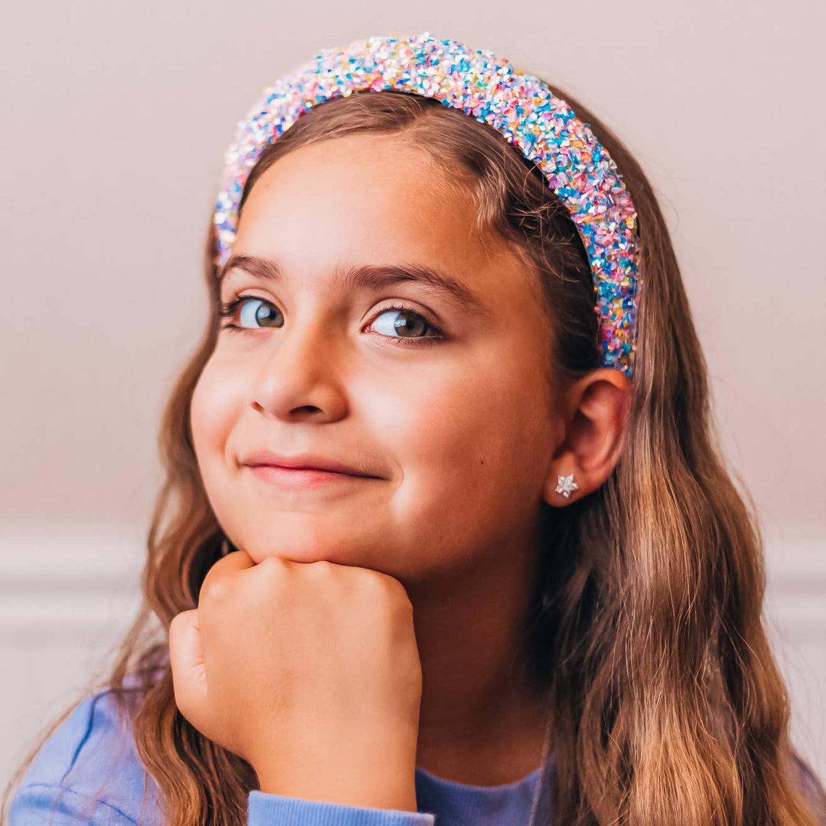 Padded Chunky Sequin Headband