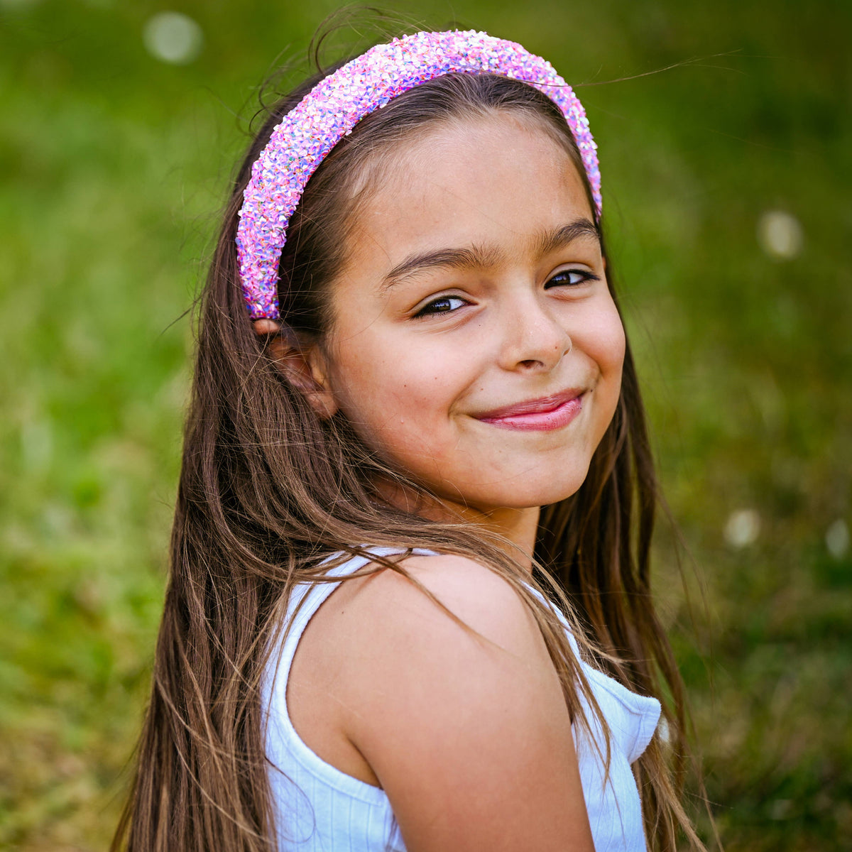 Padded Chunky Sequin Headband