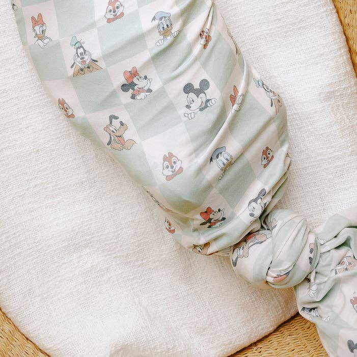 Mickey Mouse & Friends Knit Swaddle Blanket