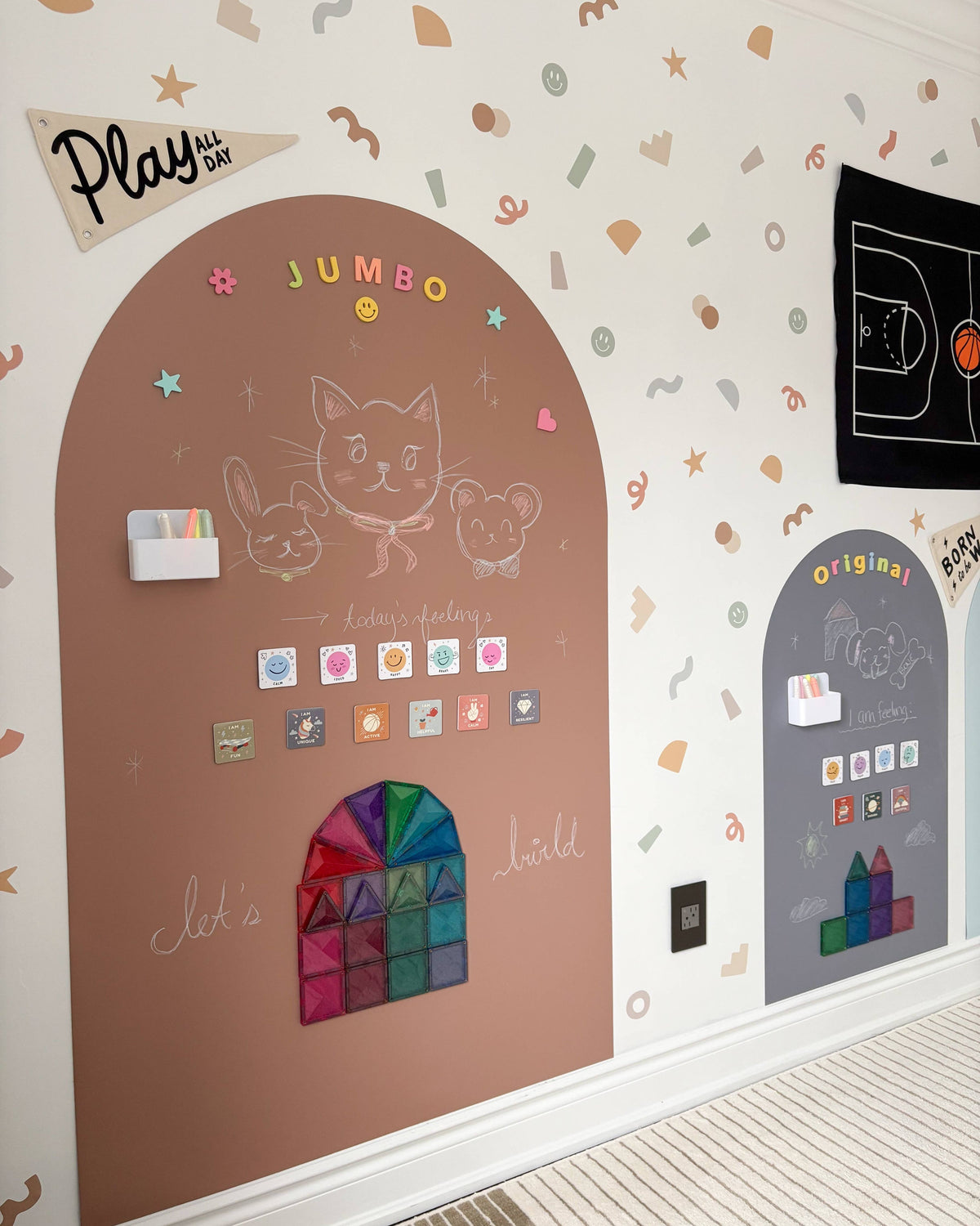 JUMBO Magic Playwall - Arch Magnetic Wall