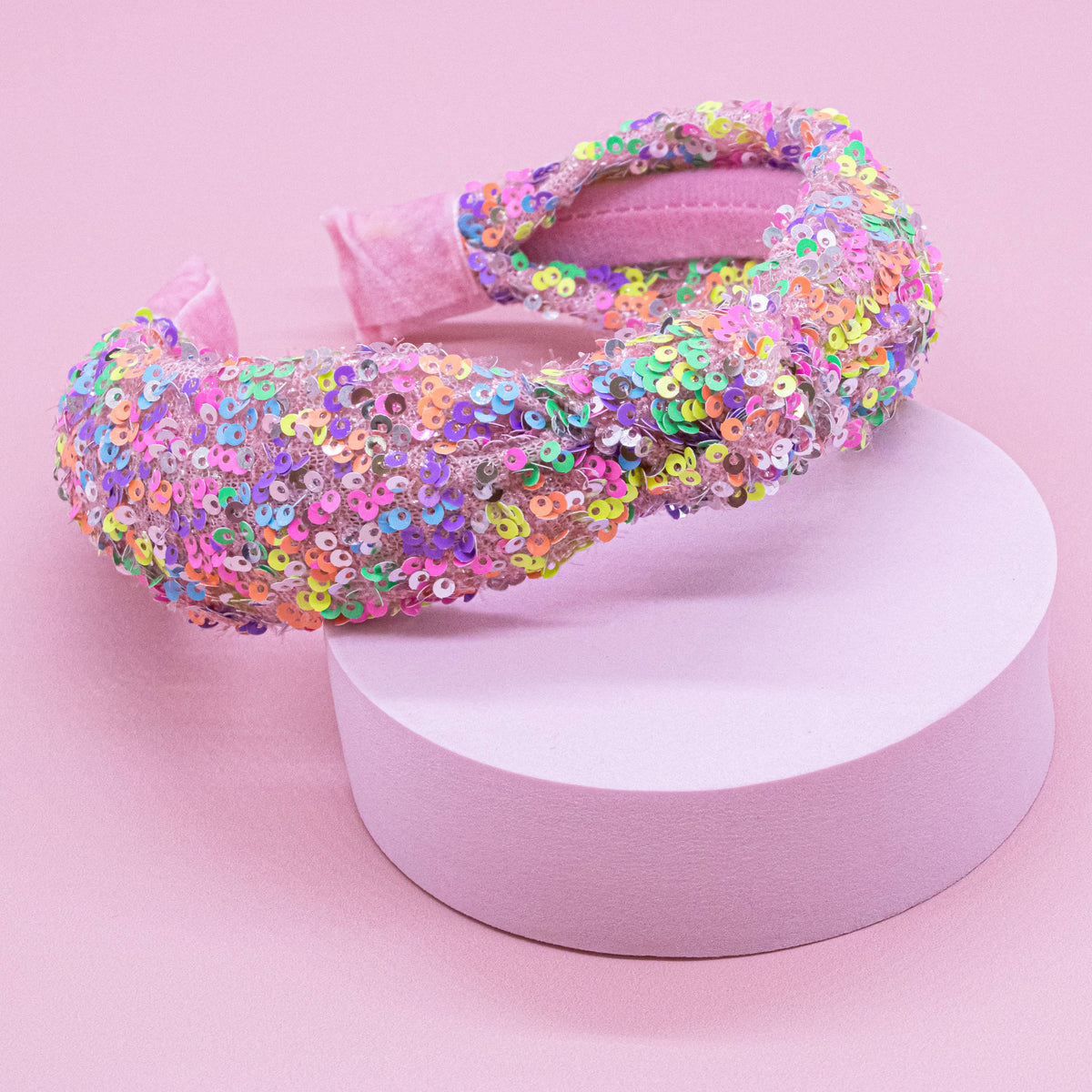 Sequin Knot Headband