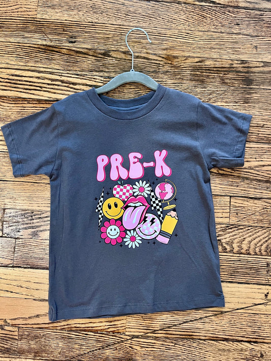 Smiley Back to School Tee