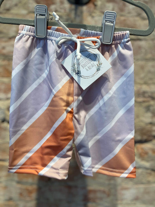 Stripes Swim Trunks