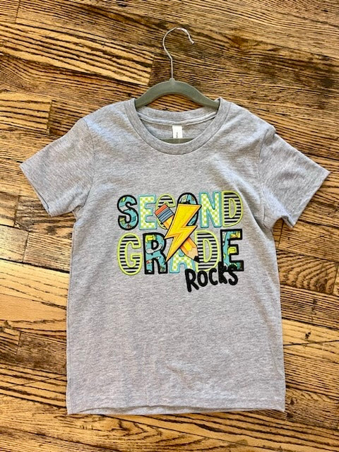 School Rocks Tee-Green
