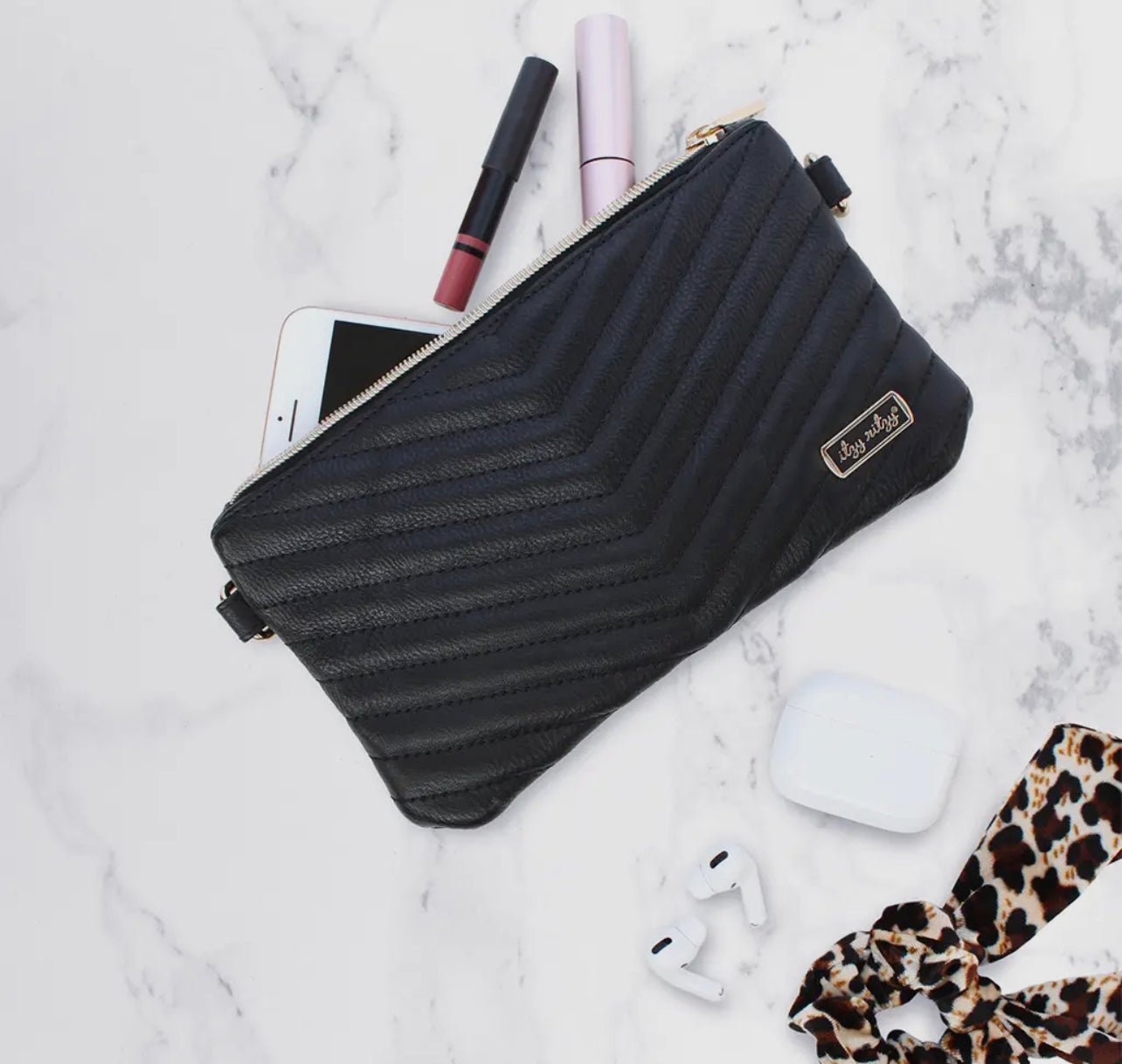 Itzy Ritzy Boss Pouch Wallet - Jet Setter