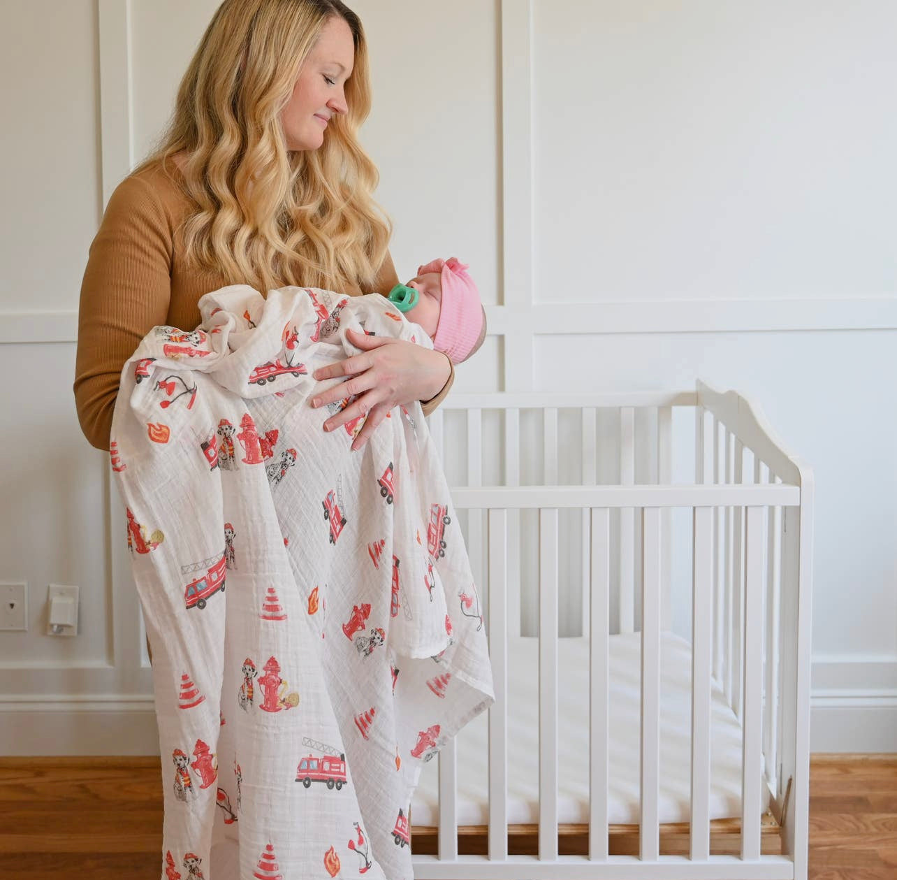 Lolly Banks Swaddle - Fireman