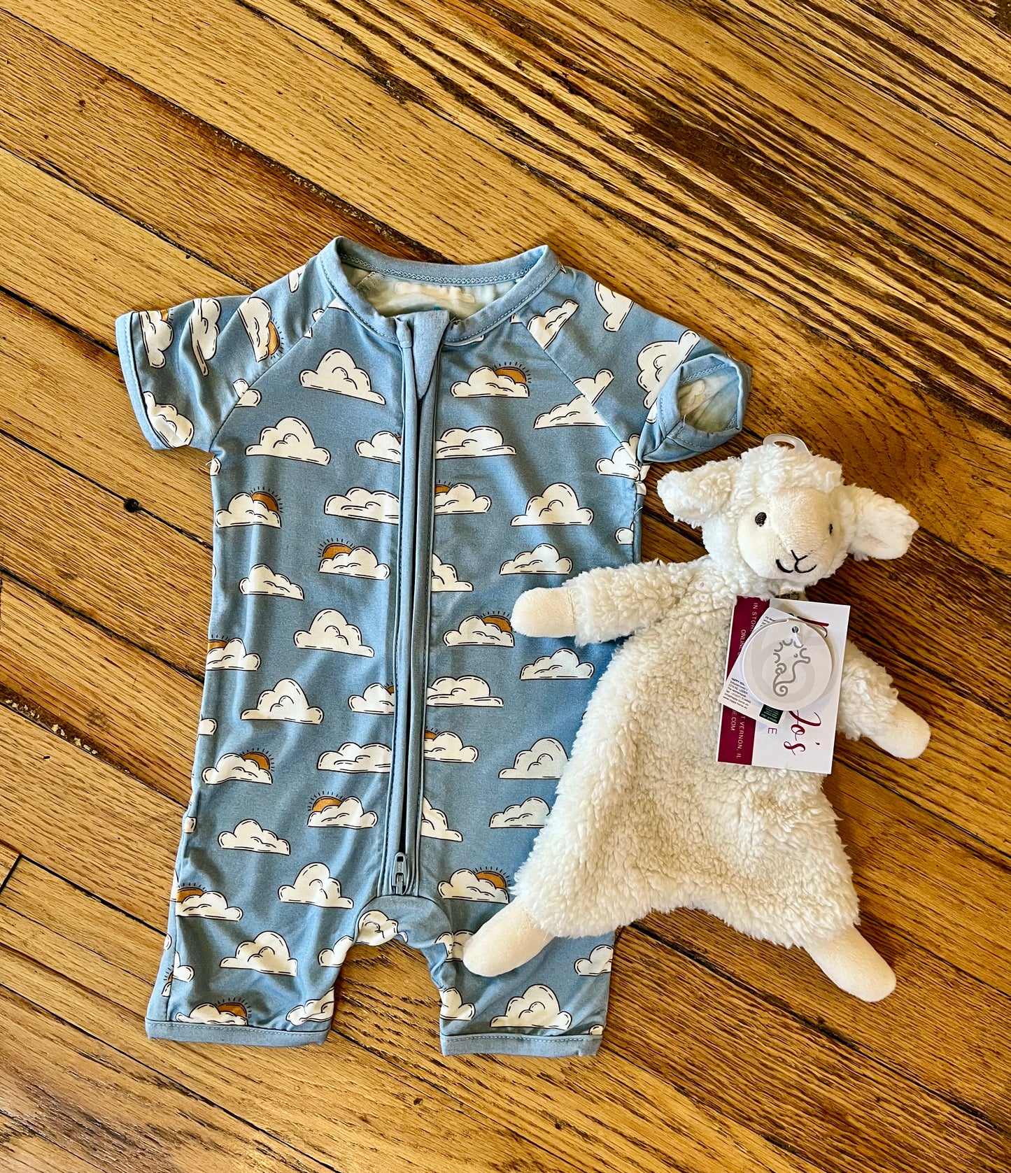 Dreamy Skies Bamboo Short Romper