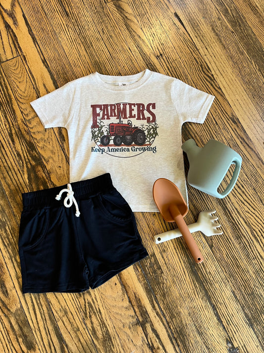 Red Farmers Keep America Growing Tee